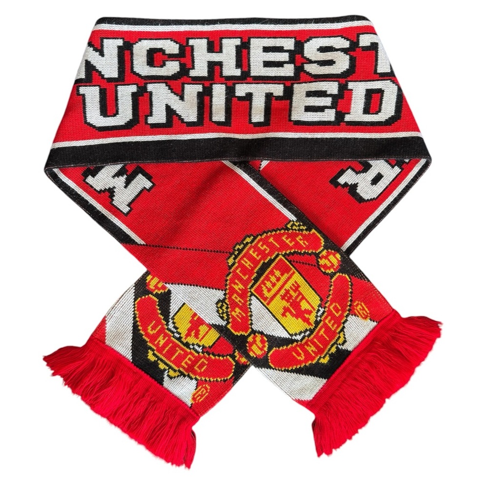 Manchester United Rare Limited Edition Scarf, Official Merchandise, NWOT